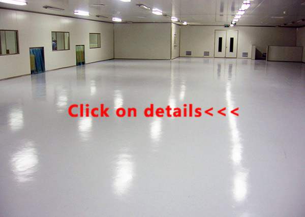 Waterborne epoxy self-leveling finish