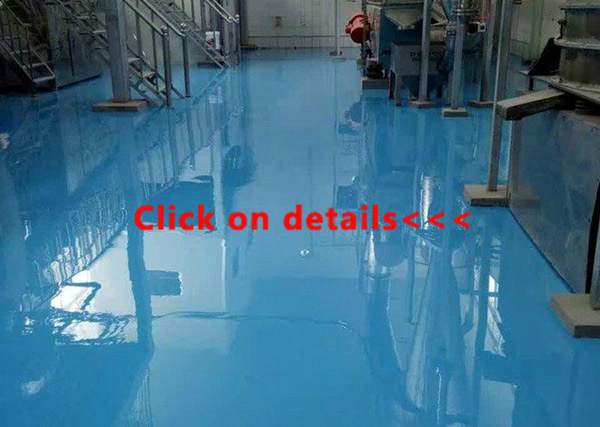 Epoxy self-leveling heavy anti-corrosion floor material