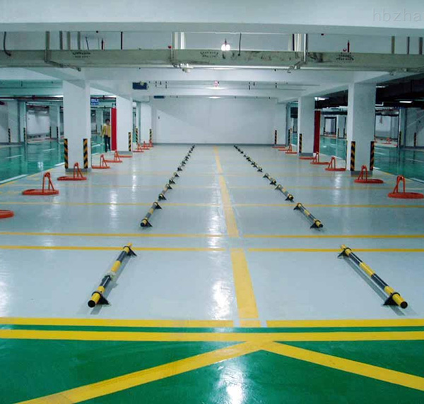 Epoxy floor of underground garage for Greenland International Flower City