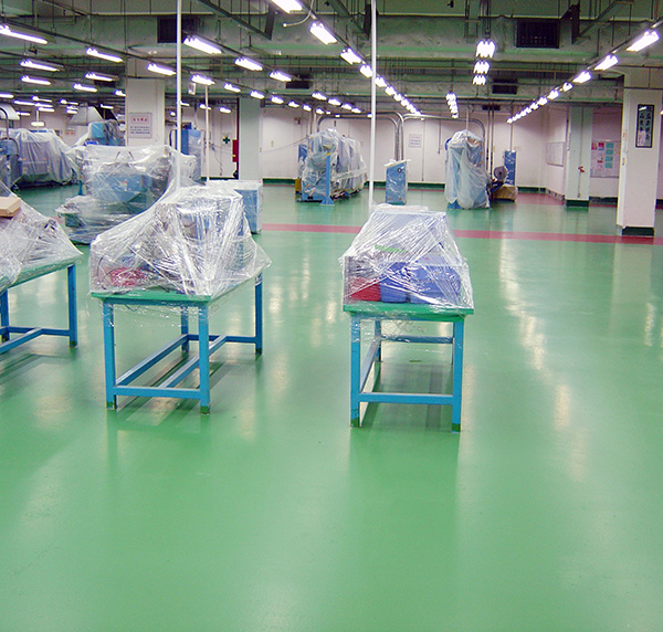 1.0 mm anti-static flat coated type epoxy floor